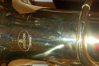 Besson 1000 Series BB Tuba BE1087 as Is Needs Repairs