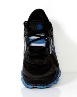New Mens Brooks Pureflow Olympic Blk Obsidian SLVR Running Shoes 10 