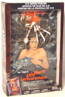 McFarlane Nightmare on Elm Street 3D Movie Poster New