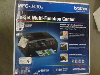 New Brother MFC J430W Inkjet All in One Printer