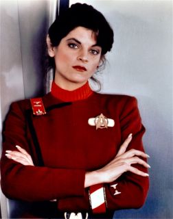 Star Trek Costume Card Lt Saavik Kirstie Alley