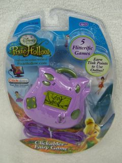 New Disney Fairies Pixie Hollow Clickables Fairy Game