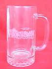 clydesdale horse drawn beer wagon logo glass beer mug enlarge