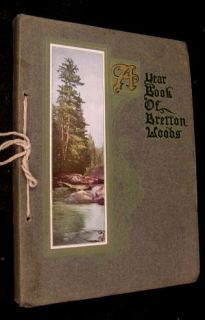 Book of Bretton Woods NH MT Washington 1908 White Mts