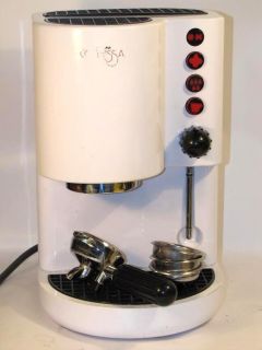 Vtg Faema Contessa Family White Espresso Machine Made in Italy