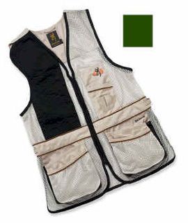 New Browning Deluxe Mesh Shooting Vest Sage Sage RH XL