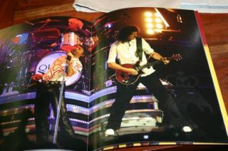 Paul Rodgers Brian May Queen Hand Signed Concert Program Booklet Mint 