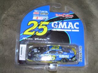 2004GMAC Rookie Car Brian Vickers 25 Autographed