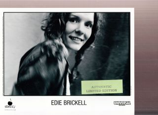 Edie Brickell Limited Edition Press Kit