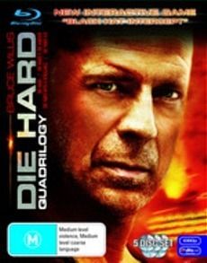 Die Hard 1 4 Quadrilogy Bruce Willis Blu Ray Region B New SEALED 