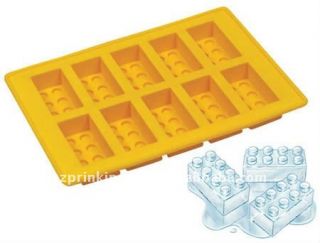 LEGO SHAPED BRICK ICE CUBE TRAY CHOCOLATE MOULD   SENT 1ST CLASS