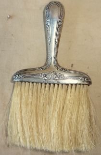 Brush Whisk broom Victorian Sterling Handle