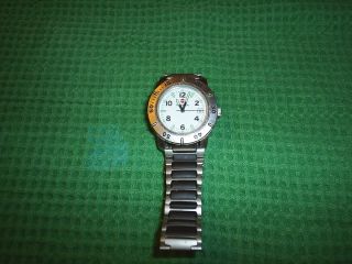 Swiss Army Victorinox Mens Stainless Steel Wrist Watch