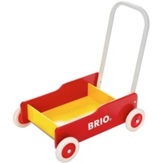brio classics toddler wobbler pushcart wooden toy bn