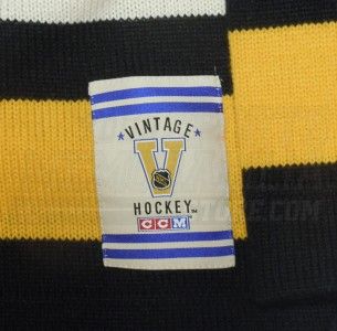 Milt Schmidt Boston Bruins Signed Vintage Wool Jersey Sweater w/ HOF 