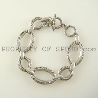 2391 Brighton Etched Bracelet Costume Jewelry