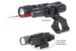BSA Optics Stealth Tactical 635 Red Laser Sight 140 Lum Light STSLLCP 