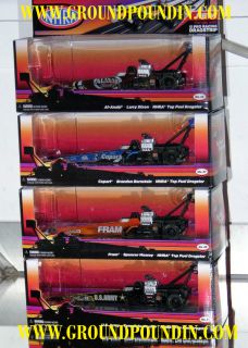 OF EACH 2011 NHRA Top Fuel Dragster Slot Cars Army/Fram/Copart 