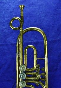 vintage lidl brno e eb rotary trumpet