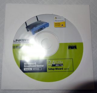 Linksys Wireless G Broadband Router WRT54G V5 and PCI Adapter WMP54G 