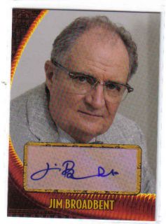 Topps Indiana Jones KOTCS Jim Broadbent Autograph