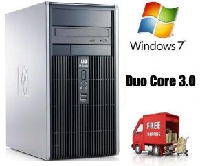 HP DC5700 Tower Intel PD Dual Core 3 0 4GB 160GB CDRW DVD Combo WiFi 