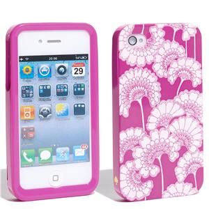 NIB Kate Spade Florence Broadhurst Pink Japanese Floral iPhone 4 & 4s 