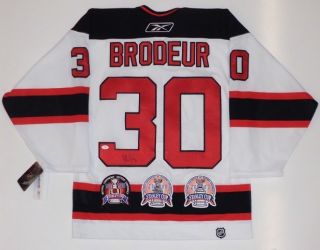MARTIN BRODEUR SIGNED NEW JERSEY DEVILS AUTHENTIC STANLEY CUP JSA 