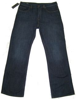 Buffalo David Bitton Ruffer Jeans 36x30 Dark New $80 