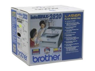 Brother Intellifax 2820 All in One Laser Printer Fax Machine Copier 