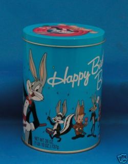Bugs Bunny Collectible Candy Tin 1991 Brachs Jelly Bean