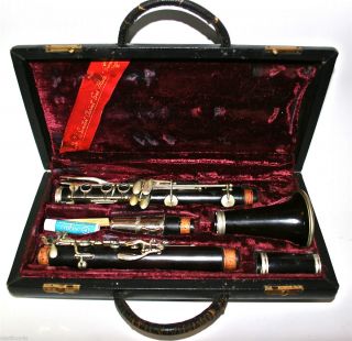    33498 Buffet Crampon Professional Clarinet Pre R13 Original Case NR