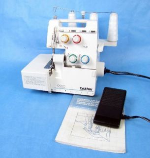 Brother Overlock 920D Serger Sewing Machine w Pedal
