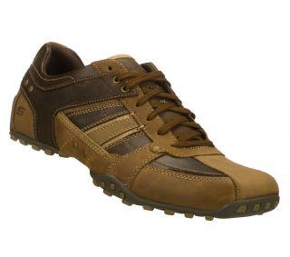 Skechers Shoes 62319 Brown City Walk Men Casual Sneaker