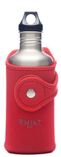Built NY 40 oz Klean Kanteen Red Water Bottle Tote