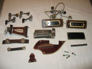 Vintage Conrad Electric Bass Guitar Parts