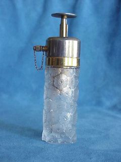   LALIQUE SUSSFIELD MARNY Commercial Atomizer Flowers Perfume Bottle