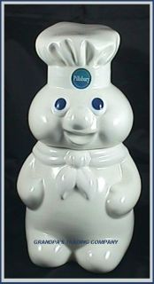 Pillsbury CHEF Doughboy Poppin Fresh Cookie Jar Vintage 1998 Benjamin 