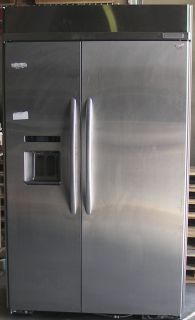 Kitchen Aid 48 Stainless Steel Built In Refrigerator KSSC48QTS00