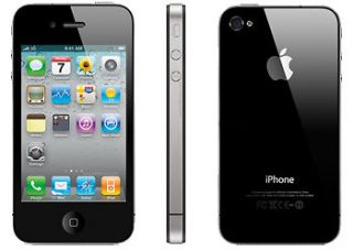 Apple iPhone 4 16 GB Black Factory Unlocked 5mpx Smartphone Mobile 
