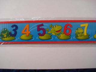 Frog Numbers Bulletin Board Border Teacher Preschool Wall Trimmers 