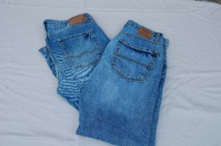   pair of mens 32/30 32X30 jeans, American Eagle, Aeropostale, Bullhead