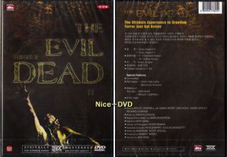 The Evil Dead II 1987 DVD New SEALED Bruce Campbell