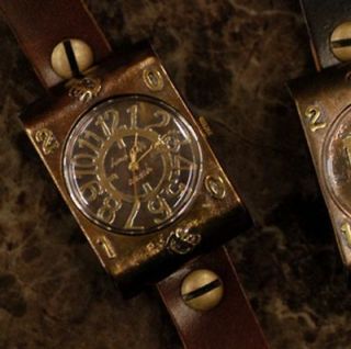 pop fashion icon wrist watch antique steampunk type handmade