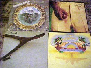 WISHBONE ASH Lot of 4 Classic LPs VG+ Double LIVE Locked In RUB Self 