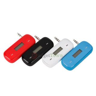 5mm FM Handsfree Transmitter with Car Charger for iPad/iPhone/iPod 