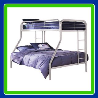 Twin Over Full Metal Bunk Bed Dorel Sturdy Frame Bed 30 Day Returns 