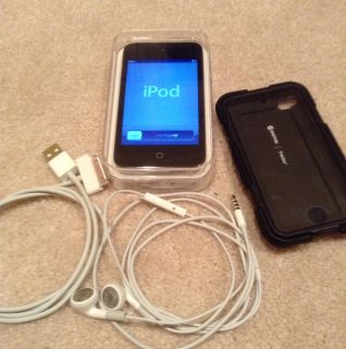 apple ipod touch 4th generation black 8 gb time left