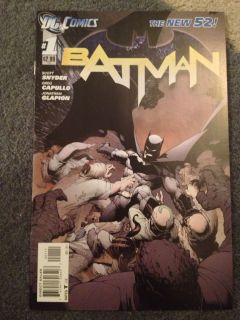 Batman 1 New 52 Bruce Wayne Death of The Family Joker Snyder Capullo 