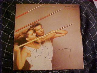 Roxy Music Bryan Ferry Signed Flesh and Blood Vinyl Album